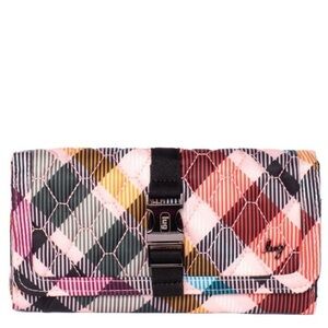 Lug Throttle Wallet - Pink Plaid